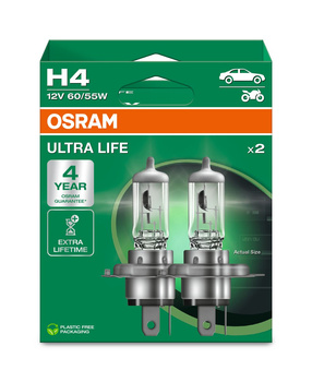 OSRAM H4 12V 60/55W ULTRA LIFE