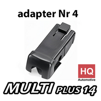 HQ MultiPlus14 Kierowca: 525mm/ pasażer 475mm adapter Nr: 4
