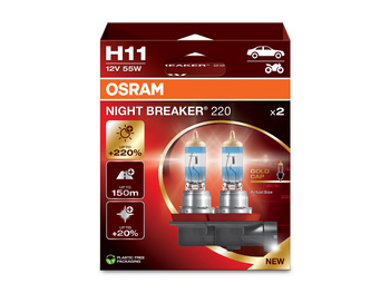 OSRAM H11 12V NIGHT BREAKER 220