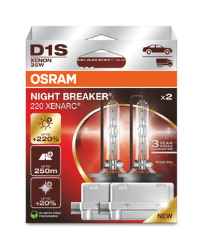 OSRAM D1S XENARC® NIGHT BREAKER® +220%
