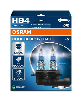OSRAM HB4 12V 51W P22d Cool Blue INTENSE NextGeneration 5000K +100%