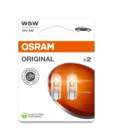 OSRAM W5W 12V ORIGINAL LINE Blister