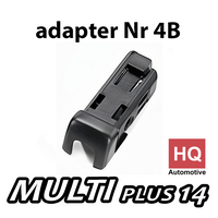 HQ MultiPlus14 Kierowca: 525mm/ pasażer 525mm adapter Nr: 4B