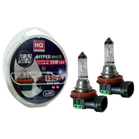 HQ Automotive H11 12V 55W  Hyper White +150%