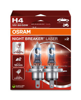 OSRAM H4 12V 60/55W  NIGHT BREAKER® LASER +150%