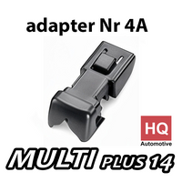HQ MultiPlus14 Kierowca: 650mm/ pasażer 400mm adapter Nr: 4A