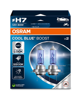 OSRAM H7 12V 80W PX26d COOL BLUE BOOST 5500K