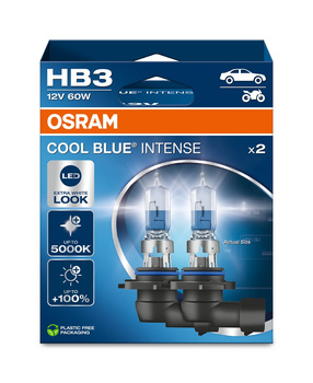OSRAM HB3 12V 60W P20d Cool Blue INTENSE NextGeneration 5000K +100%
