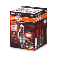 OSRAM H4 12V 60/55W NIGHT BREAKER® SILVER +100%