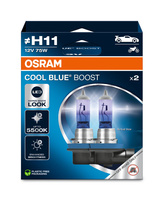 OSRAM H11 12V 75W PGJ19-2 COOL BLUE BOOST 5500K