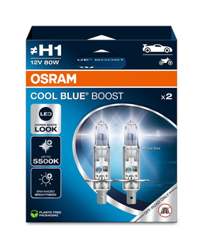 OSRAM H1 12V 80W P14.5s COOL BLUE BOOST 5500K