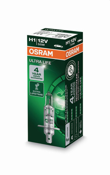 OSRAM H1 12V 55W ULTRA LIFE