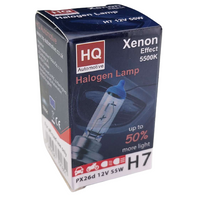 HQ Automotive H7 12V 55W PX26d Xenon Efect 5500K +50%
