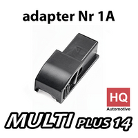 HQ MultiPlus14 Kierowca: 650mm/ pasażer 650mm adapter Nr: 1A